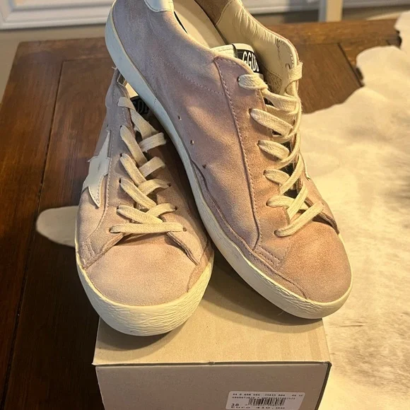 Golden Goose Pink Superstar Sneakers - Picture 2 of 12